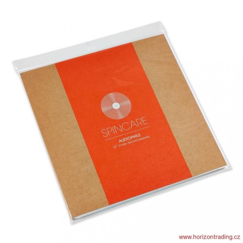 Spincare AUDIOPHILE 12 Inch Inner Vinyl Record Sleeves 100ks