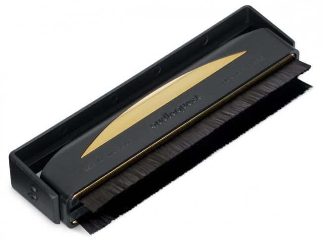Audioquest Anti Static Record Brush - antistatický karbonový kartáček na čištění LP