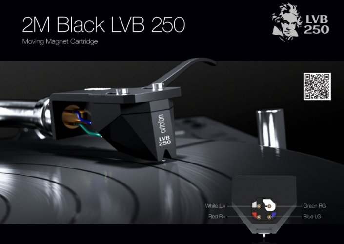 Přenoska Ortofon 2M BLACK LVB 250