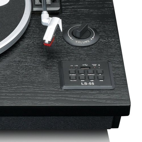 Lenco LS-55 - gramofon s Bluetooth, USB a vestavěnými reproduktory