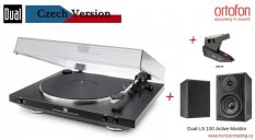 DUAL DT 400 USB + Ortofon OM 5E + LS 100 Active Monitor