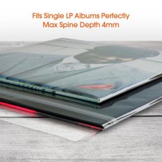 Spincare CLARITY 50ks 12" GATEFOLD Resealable Outer Record Sleeves