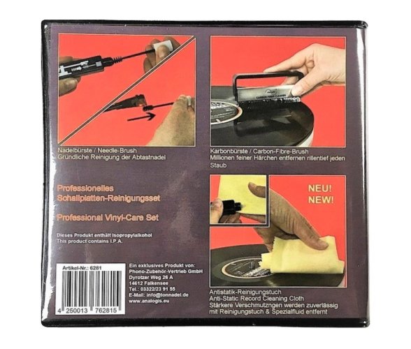 Analogis 6281 Vinyl Care Pro - Sada čištění pro gramofon
