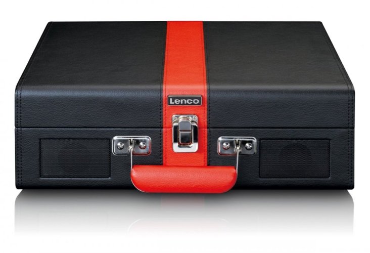 Lenco TT-110BKRD - gramofon s reproduktory a Bluetooth - Barva: Modrá