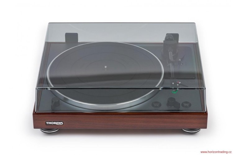 THORENS TD-102A + čistící sada TESLA 6v1 ZDARMA - Barva: Černá