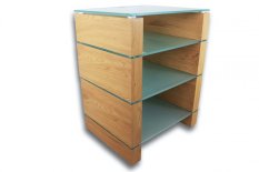Ludic - Vanir Audiorack Frosted Oak