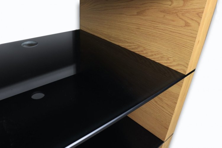 Ludic - Vanir Audiorack Black Oak