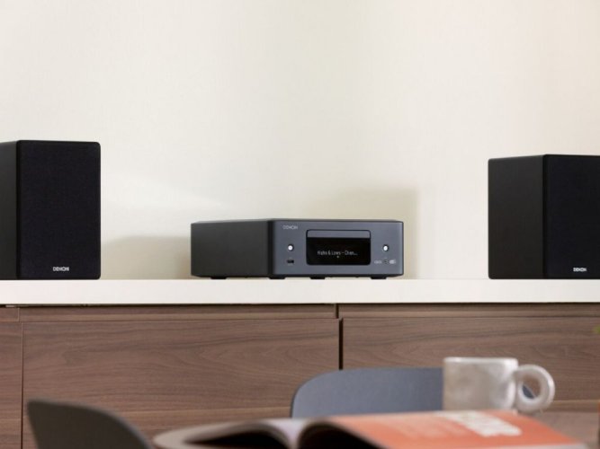 Denon CEOL RCD-N12 DAB - Barva: Bílá
