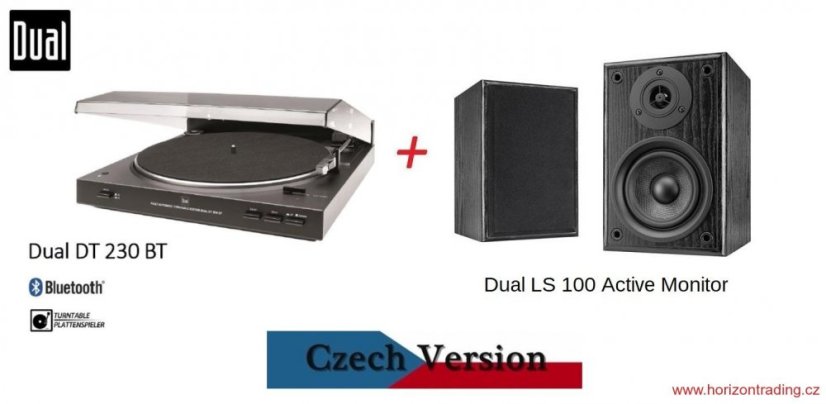 DUAL DT 230 BT + DUAL LS 100 Active monitor