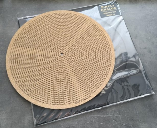 Simply Analog - Tricircle CORK SLIP MAT