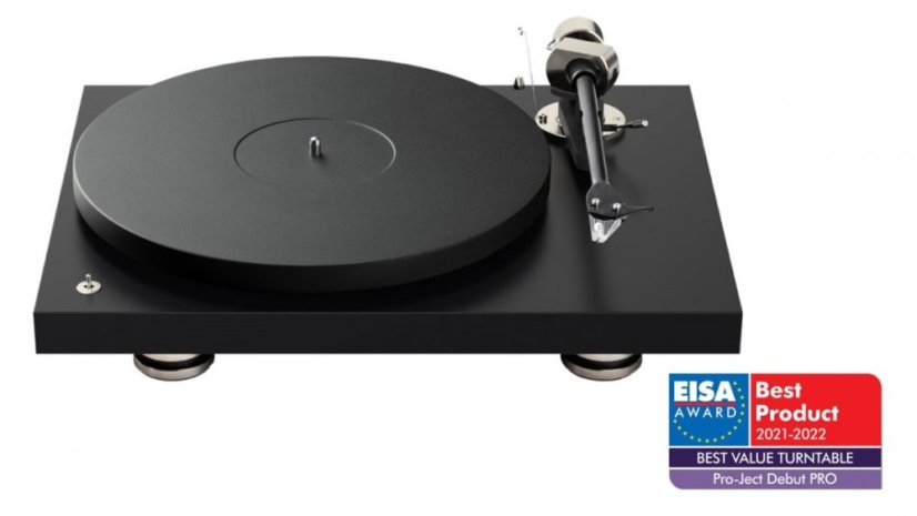 Pro-Ject Debut PRO + Pick it PRO - Satin Black