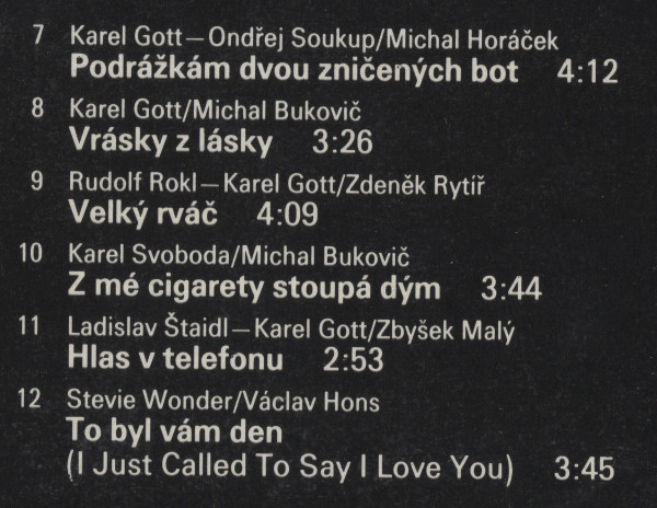 Karel Gott – Muzika LP