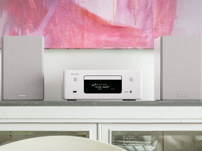 Denon CEOL RCD-N10 - Barva: Bílá