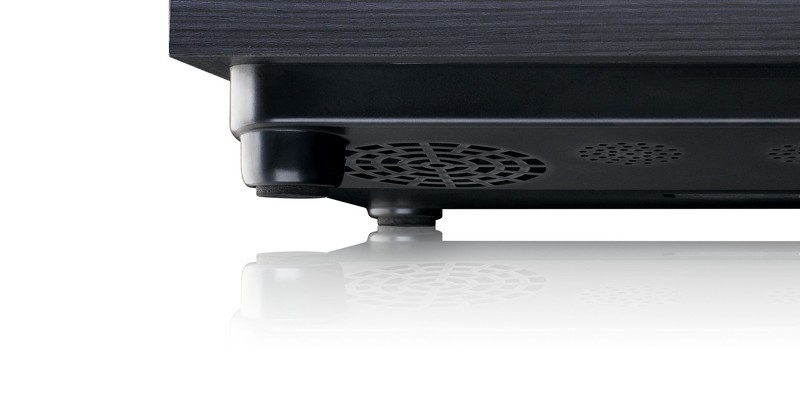 Lenco LS 10 - Gramofon s vestavěnými reproduktory - Barva: Černá