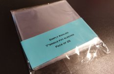 Simply Analog - 7" SINGLE PVC SLEEVES