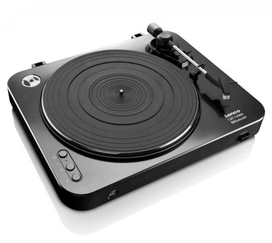 Lenco LBT-120BK - gramofon s přímým kódováním do MP3 a Bluetooth