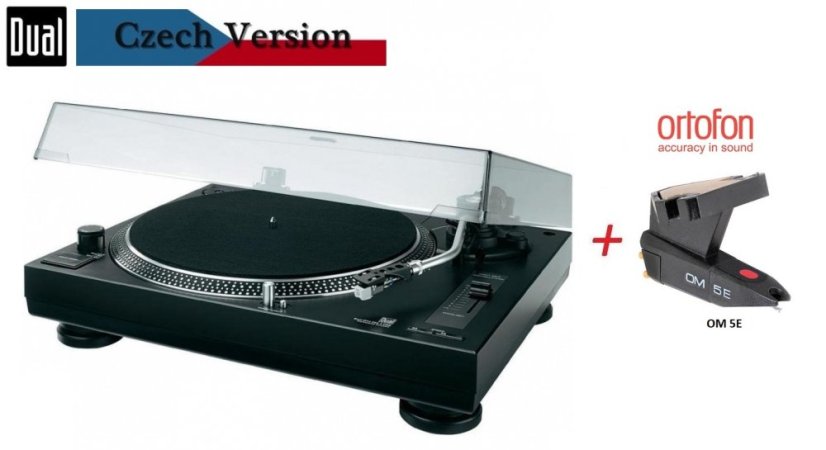 DUAL DTJ 301 USB + Ortofon - Přenosky: Ortofon 2M RED