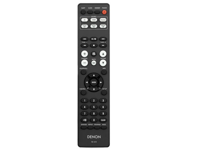 Ovladač k Denon RCD-M41DAB – mikro CD receiver s DAB+ a Bluetooth (černá)
