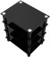 ELEKTRONIKA PRAHA - HIFI RACK 1 - Barva: Černá