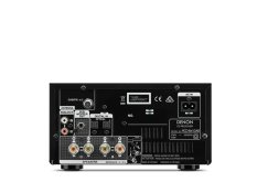 Denon RCD-M41DAB – mikro CD receiver s DAB+ a Bluetooth (černá) - zadní pohled