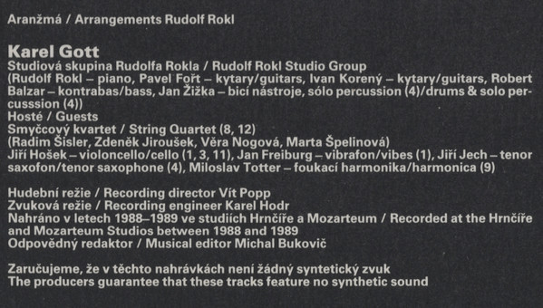 Karel Gott – I Love You For Sentimental Reasons LP