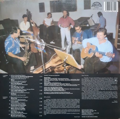 Karel Gott – I Love You For Sentimental Reasons LP
