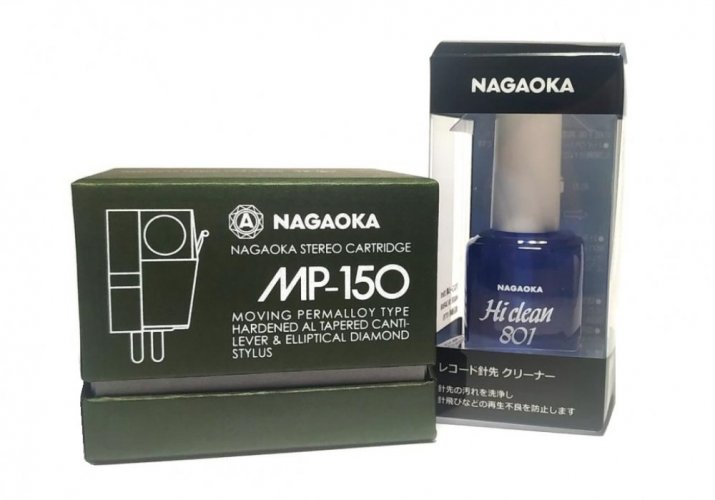 Nagaoka MP-150 + Nagaoka AM-801 stylus cleaner
