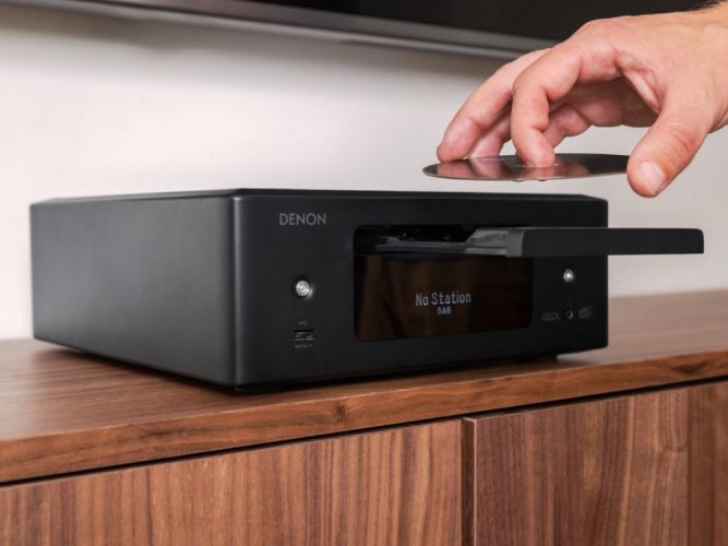 Denon CEOL RCD-N12 DAB - Barva: Bílá