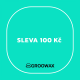 100 Kč sleva na první nákup!