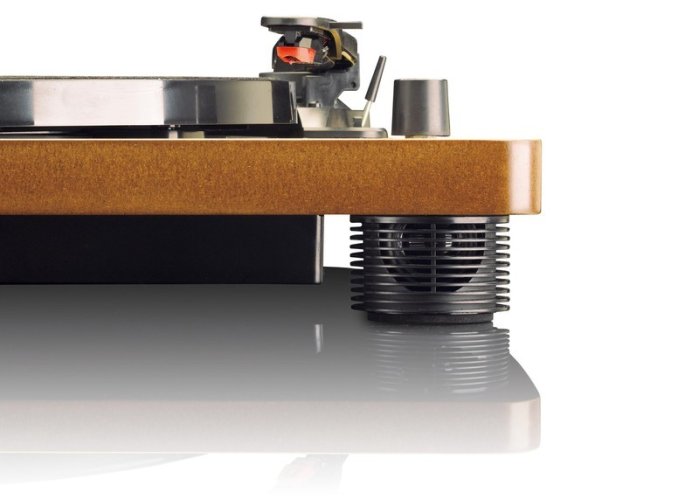 Lenco LS 50 - gramofon s USB a 2 vestavěnými reproduktory - Barva: Šedá