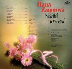 Hana Zagorová – Náhlá Loučení LP
