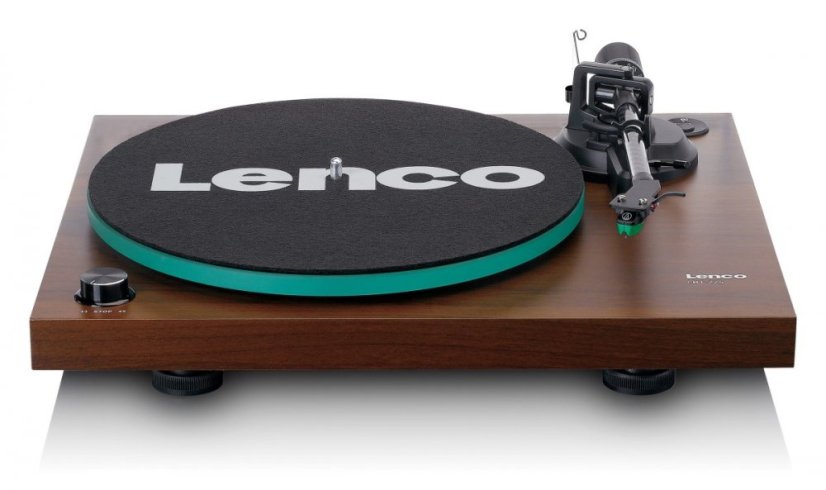 Lenco LBT-225WA - Hi-Fi gramofon, skleněný talíř, karbonové raménko
