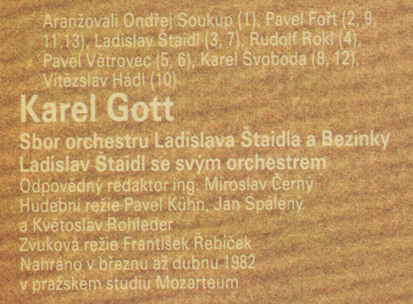 Karel Gott – Kontrasty LP