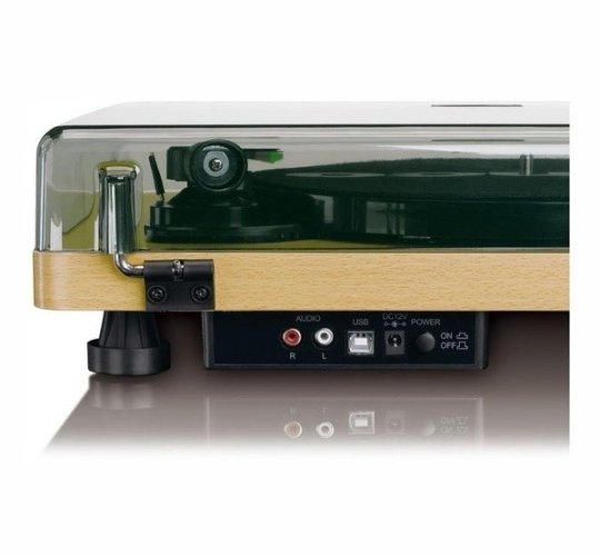 Lenco L 30 - gramofon s USB výstupem - Barva: Dřevo