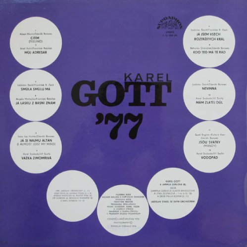 Karel Gott – Karel Gott '77 LP