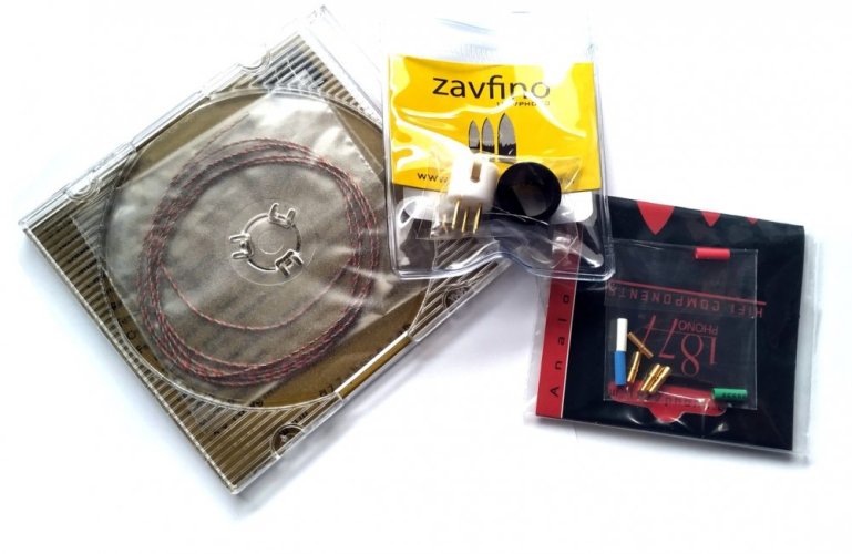 1877PHONO Zavfino 5-LITZ-7 Tonearm Rewire Kit