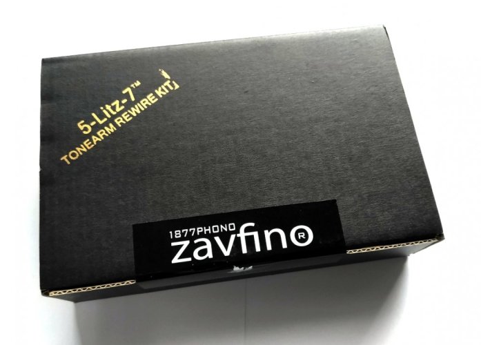 1877PHONO Zavfino 5-LITZ-7 Tonearm Rewire Kit