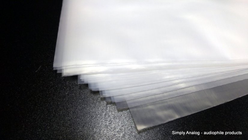 Simply Analog - 12" ANTISTATIC HDP SLEEVES