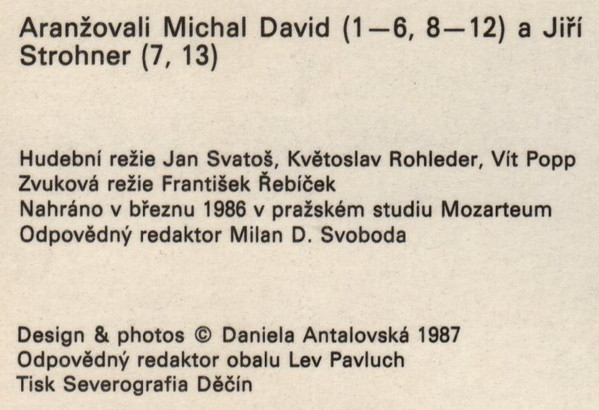 Pavel Horňák, Kroky Františka Janečka – Dívčí Království LP