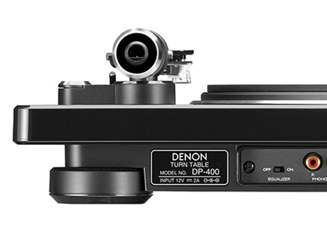 Denon DP-400 - Barva: Černá