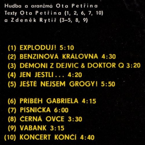Petra Janů, Pro-Rock – Exploduj! LP