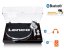 Lenco LBT-188 - Hi-Fi gramofon, kovový talíř, raménko s anti-skatingem - Barva: Černá