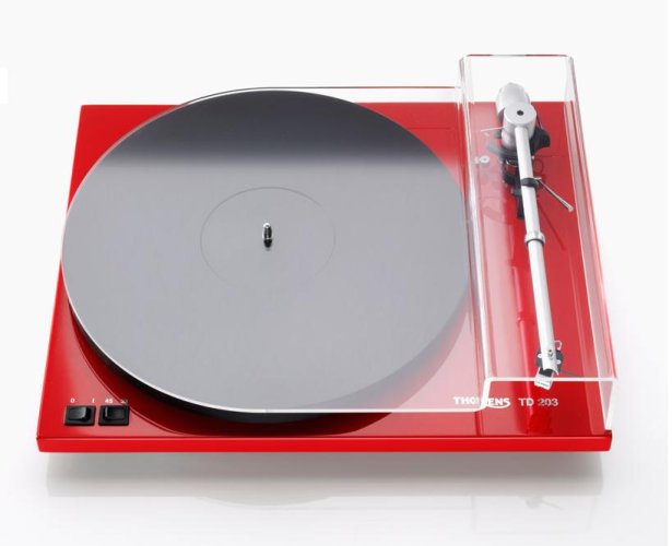 Thorens TD 203 - Barva: Černá