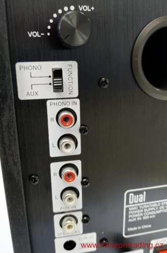 DUAL DT 400 USB + Ortofon OM 5E + LS 100 Active Monitor