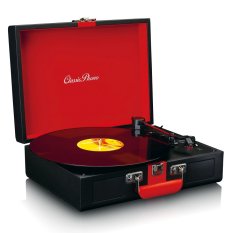 Lenco TT-110BKRD - gramofon s reproduktory a Bluetooth