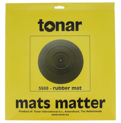 Slipmat Tonar Rubber Mat