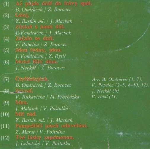 Helena Vondráčková – S Písní Vstříc Ti Běžím… LP