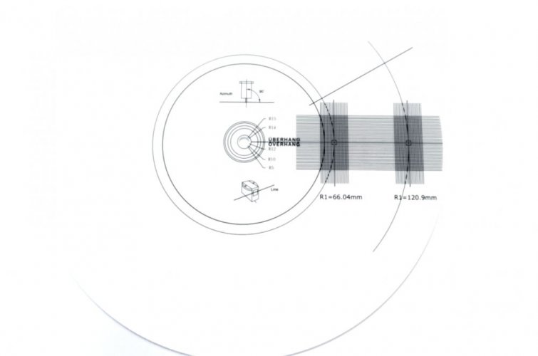 Šablona DUAL Stroboscope Disc-Acryl